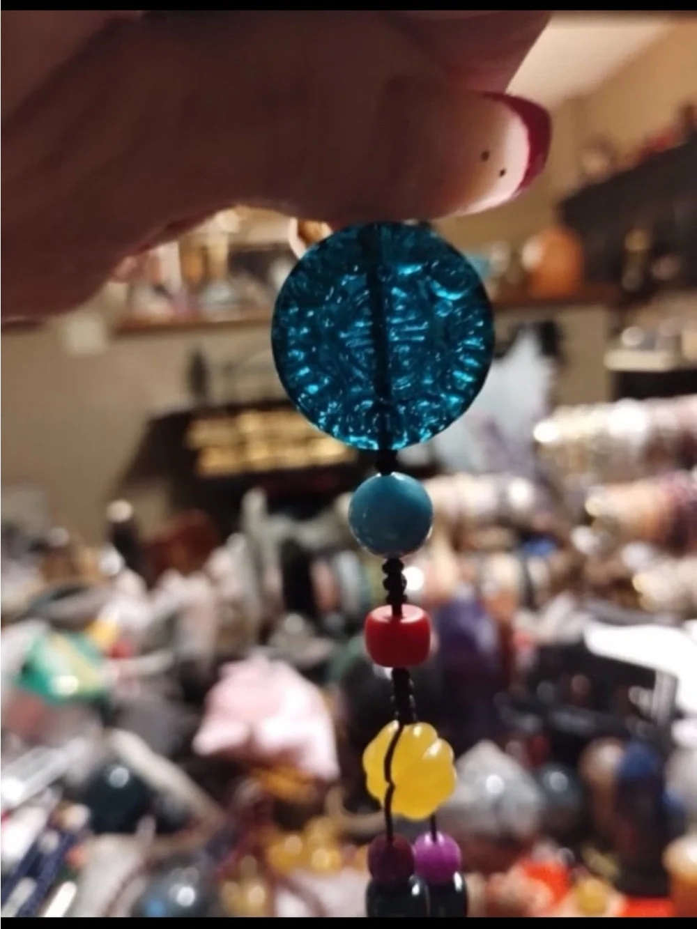 Lapis Prayer Necklace Mala UHQ